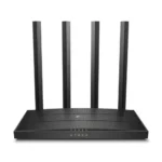 TP-Link Archer C6 AC1200 Gigabit Dual Band WiFi Router Black Front View | TP-Link Archer C6 Router Price in Bangladesh