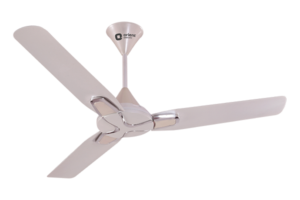Orient Jazz 56 Inch Ceiling Fan Pearl Metallic White Chrome Metallic Bronze Copper Premium Energy Efficient Ceiling Fan