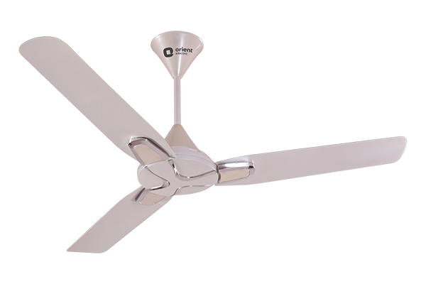 Orient Jazz 56 Inch Ceiling Fan Pearl Metallic White Chrome Metallic Bronze Copper Premium Energy Efficient Ceiling Fan