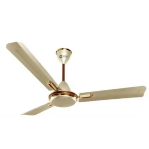 Quasar Ornamental Shine Metallic Ivory Cherry Ceiling Fan with elegant decorative design and powerful airflow for home and office use in Bangladesh.