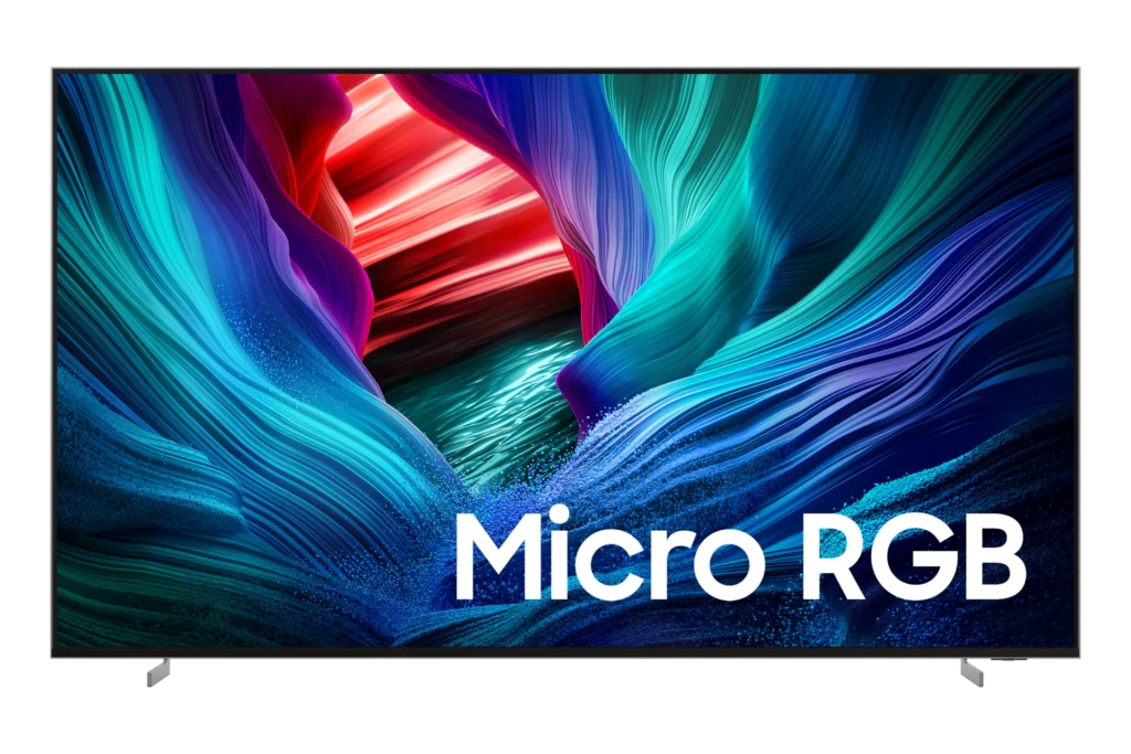Samsung 115 Inch Class MICRO RGB Smart TV Front View Premium 4K AI Smart Television