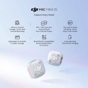 DJI Mic Mini 2S Wireless Microphone