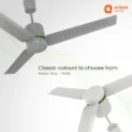 Ecotech Volt BLDC Ceiling Fan With Remote 1200MM Glacier Grey 5 Star Battery Backup