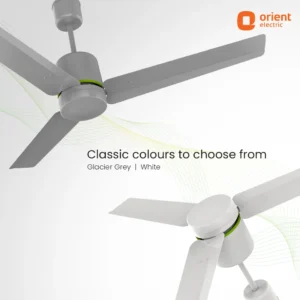 Ecotech Volt BLDC Ceiling Fan With Remote 1200MM Glacier Grey 5 Star Battery Backup