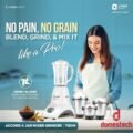 Orient Accord 750 Watts (4 Jars) Mixer Grinder Blender Juicer with Powerful Motor and Stainless Steel Jars in Bangladesh
