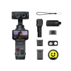 Insta360 Luna Ultra Dual Lens 8K Action Camera with AI stabilization and dual-lens design for professional 8K video recording