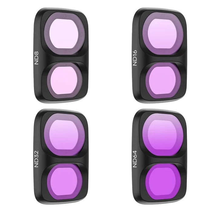 For DJI Osmo Pocket 4P Sunnylife Camera Lens Filter, Filter:4 in 1 ND Set