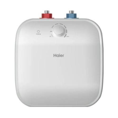 Haier ES15V-SPA(U) 15 Litre Portable Electric Water Heater in White with UMC Inner Tank and Shock-Proof Technology