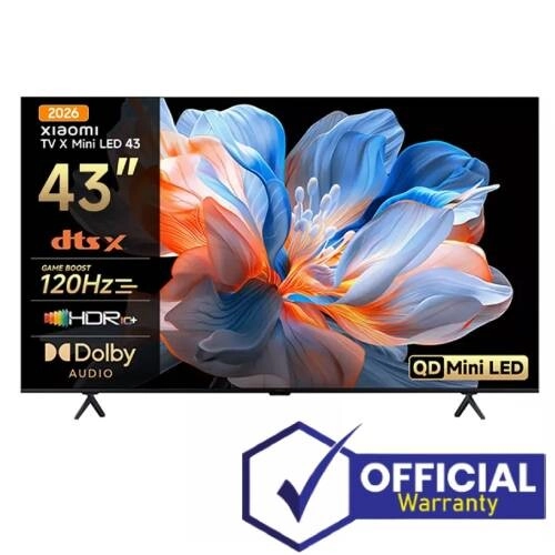 Xiaomi TV X Mini LED 43 Inch 4K QD Mini LED Google TV