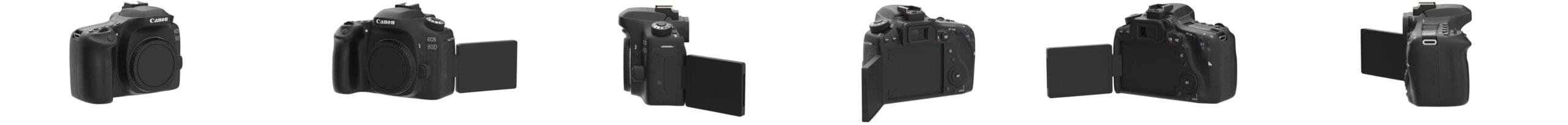 Canon Digital SLR Camera Body [EOS 80D] with EF-S 18-55mm f/3.5-5.6 Image Stabilization STM Lens - Image 2