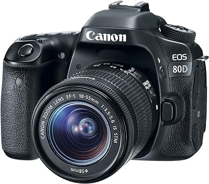 Canon Digital SLR Camera Body [EOS 80D] with EF-S 18-55mm f/3.5-5.6 Image Stabilization STM Lens - Image 3