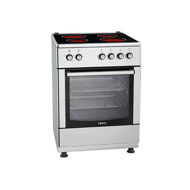 FV 66E4-S Standing Electric cooker 4 Bumers Stainless Steel