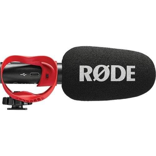 RODE VideoMic GO II-H Ultracompact Analog/USB Camera-Mount Shotgun Microphone RODE VideoMic GO II-H Ultracompact Analog/USB Camera-Mount Shotgun Microphone